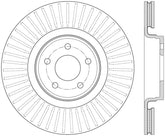 StopTech 14.5+ Ford Focus ST Front Right Slotted Performance Rotor